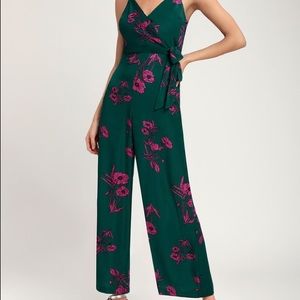 Lulu’s LUSH Floral Jumpsuit